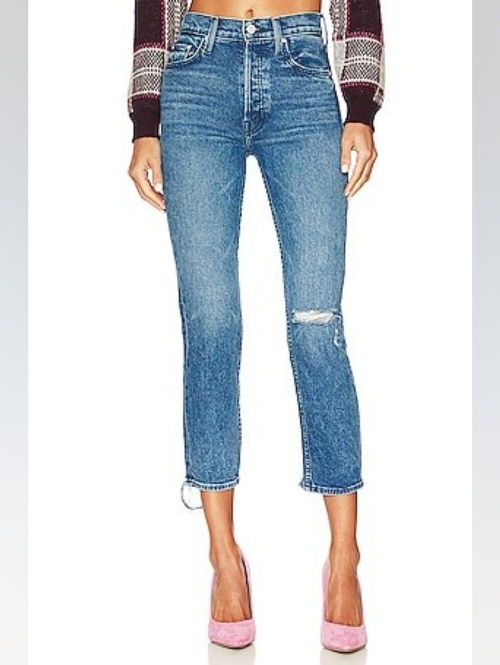 MOTHER Denim "THE TOMCAT"  button fly jeans